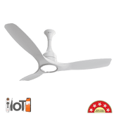 Aerosense Smart BLDC Ceiling Fan | 5 Year Warranty Underlight Frost White