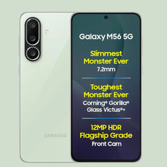Samsung Galaxy M56 5G (Light Green, 8 GB RAM)
