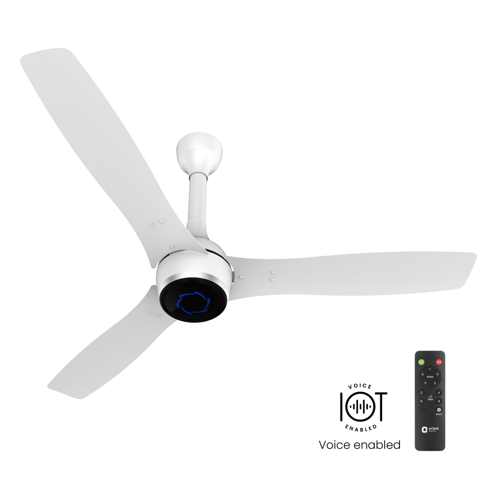 AEON VC Smart BLDC Pro Ceiling Fan | IoT Enabled | 5-Year Warranty 1200MM Pixel White
