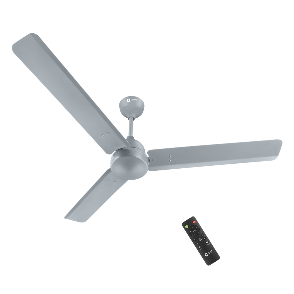 Ecotech Neu BLDC 5 Star Ceiling Fan | 3-Year Warranty 1200MM Glacier Grey