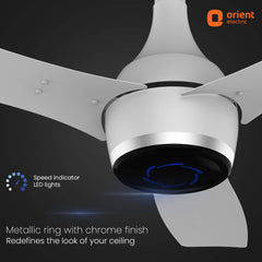 AEON VC Smart BLDC Pro Ceiling Fan | IoT Enabled | 5-Year Warranty 1200MM Pixel White