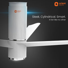 Aeroslim IoT Remote Fan with Light | 5-Year Warranty 1200mm White