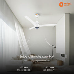 I Tome Pro BLDC Ceiling Fan 1400MM White