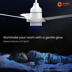 I Tome Pro BLDC Ceiling Fan 1400MM White