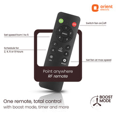 Ecotech Prime CX 5 Star BLDC Ceiling Fan 1200MM Oak Wood