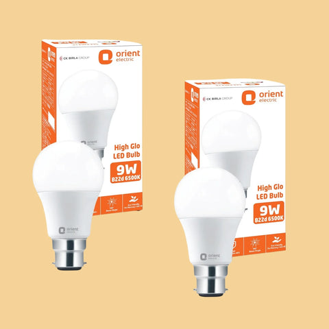 Orient Electric 9W High Glow LED bulb